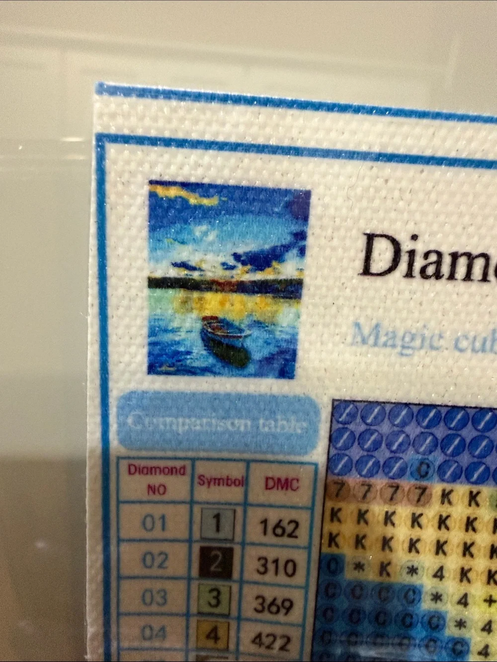 Boat on Water Diamond Art Painting Kit 30x40cm